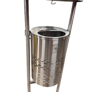 Caneca de Basura Micro Perforada en Acero Inoxidable